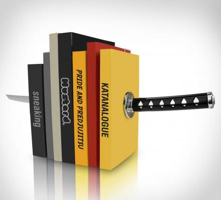 Katana Sword Bookends