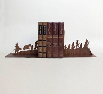 not ready Lord Of The Rings Silhouette Bookends