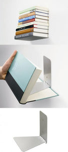 Concealed Floating Bookshelf